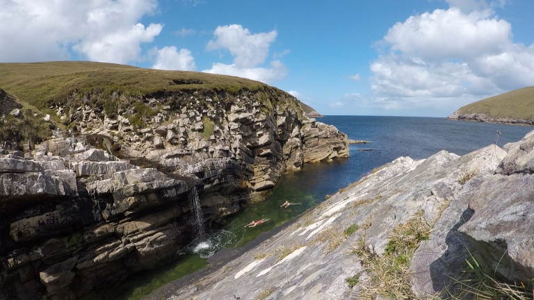 Best swimming spots in Ireland Portocloy lead