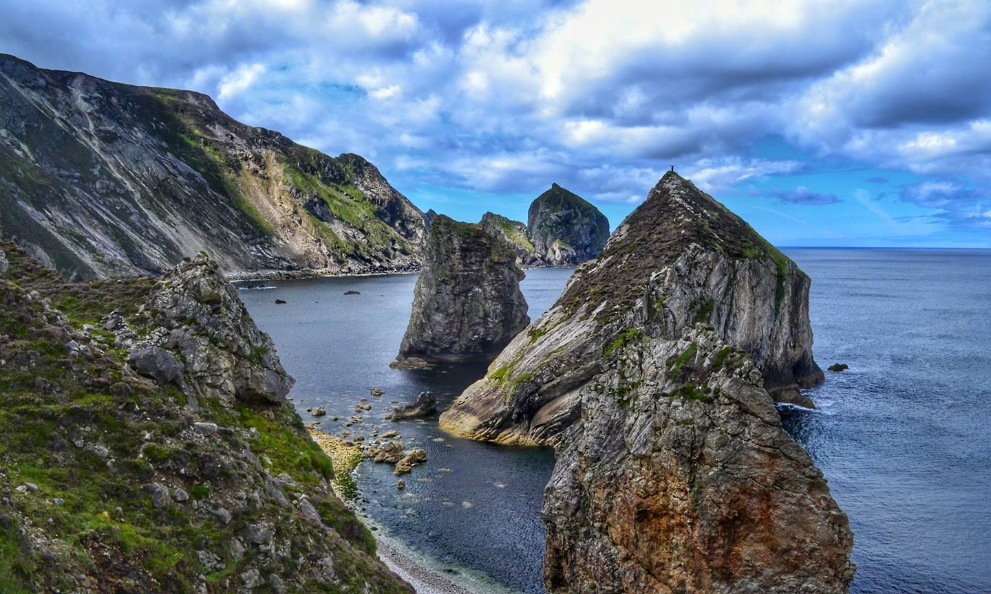 Sea Stack climbing Iain Miller Irish Bucket List