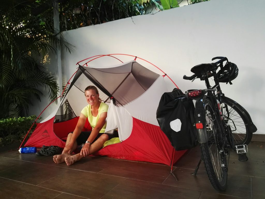 Meet the Woman who is pedalling her way around the globe