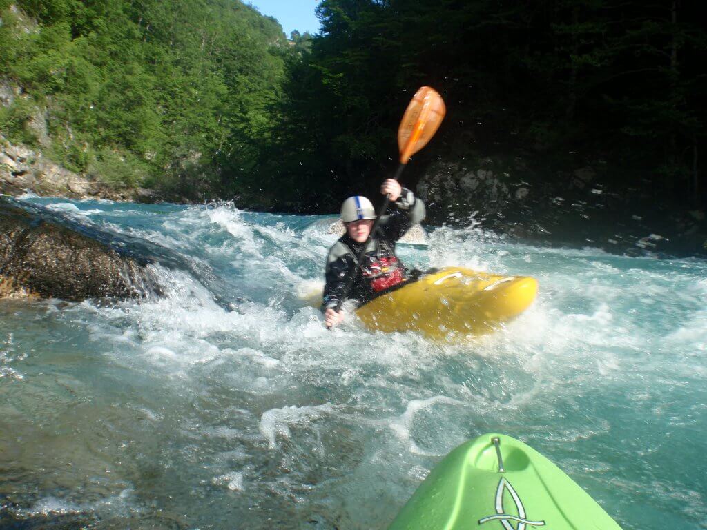 White water kayaking in montenegro