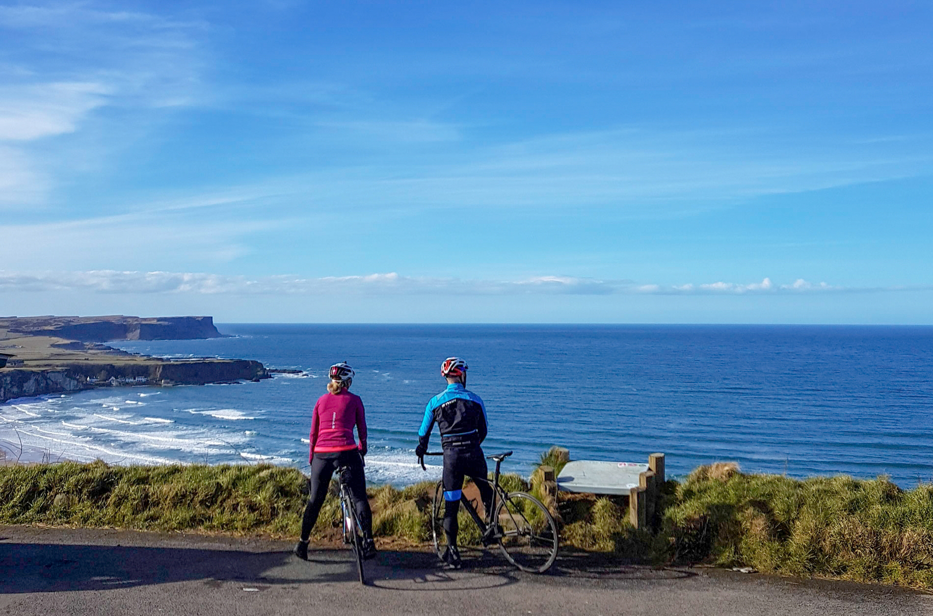 cycling the causeway coastal route