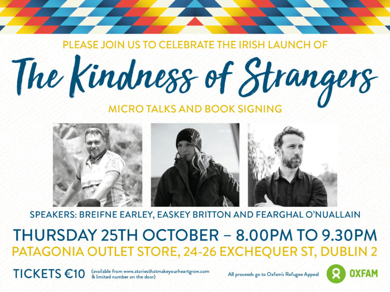 the kindness of strangers: irish book launch event