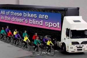 cycle safety bike-truck-blindspot