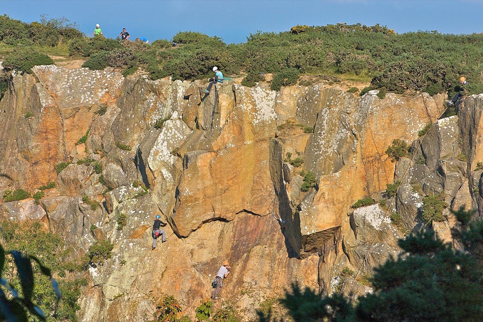 Things to do in Dublin Rock climbing in Dalkey Quarry