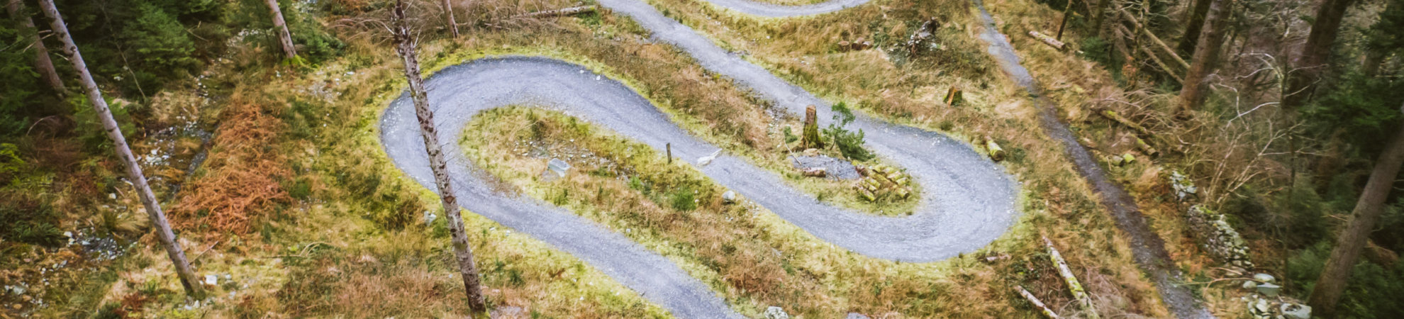 Mountain biking in North Wales DroneCoedyBrenin-0030 MB Wales