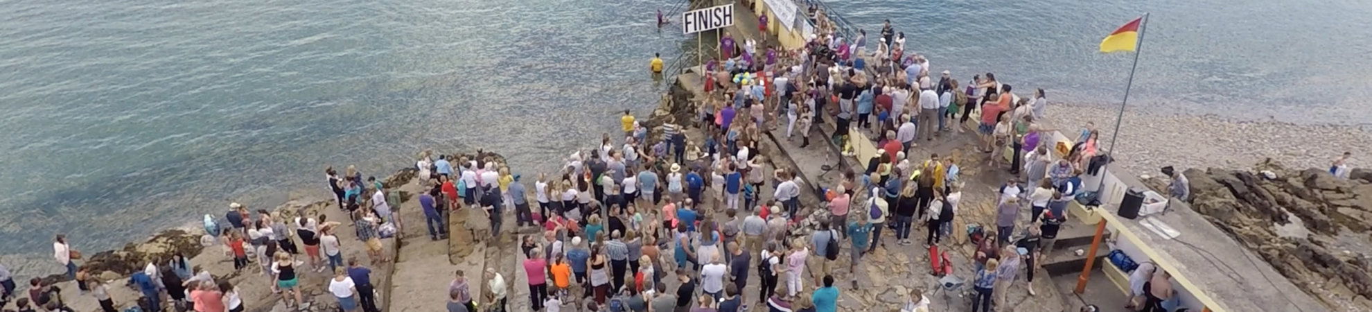 Swimmers turn out in their droves to take on the 13km swim across Galway Bay, for the annual Frances Thornton Memorial Galway Bay Swim.