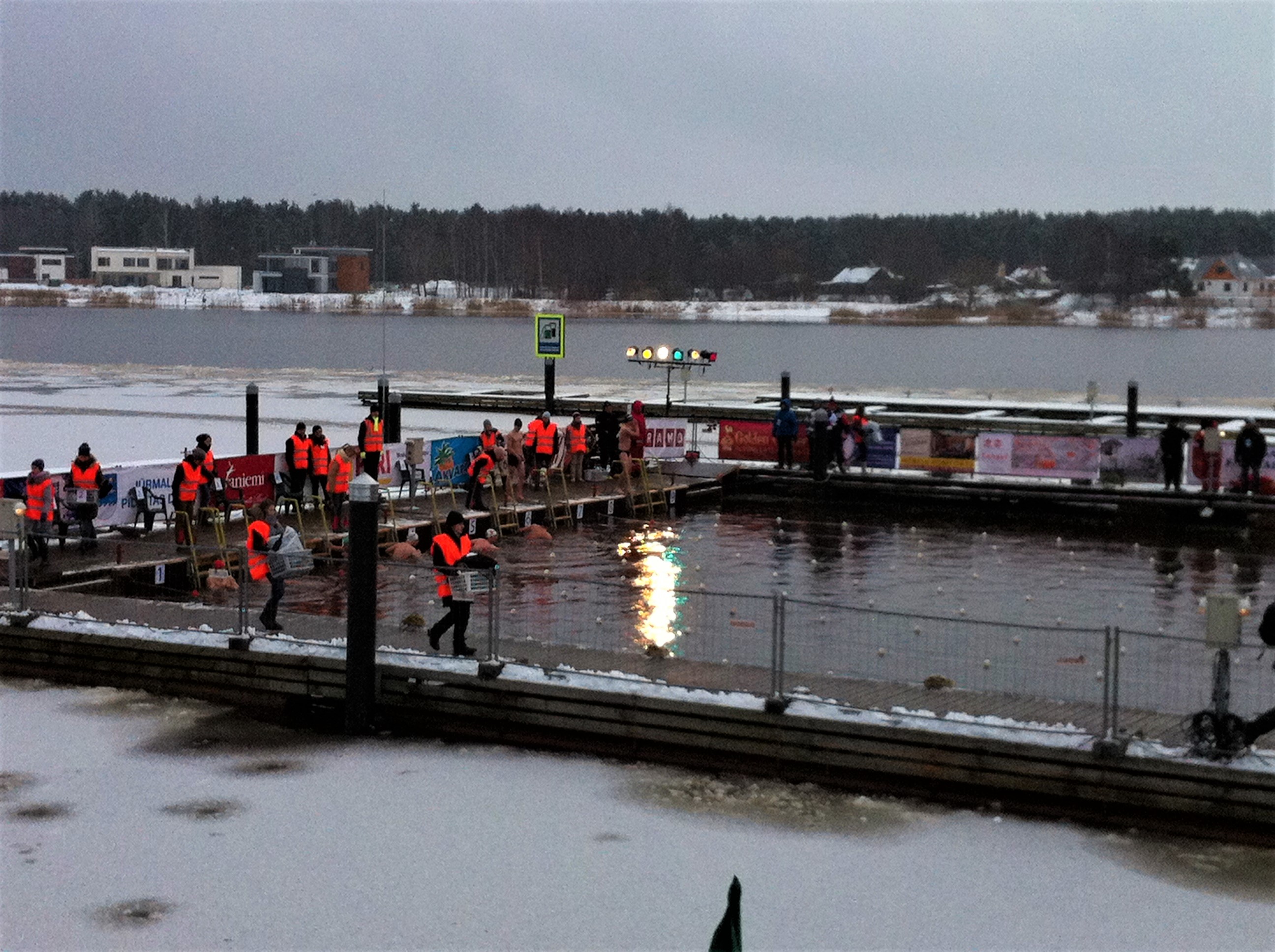 World's quirkiest events winter world swimming championships