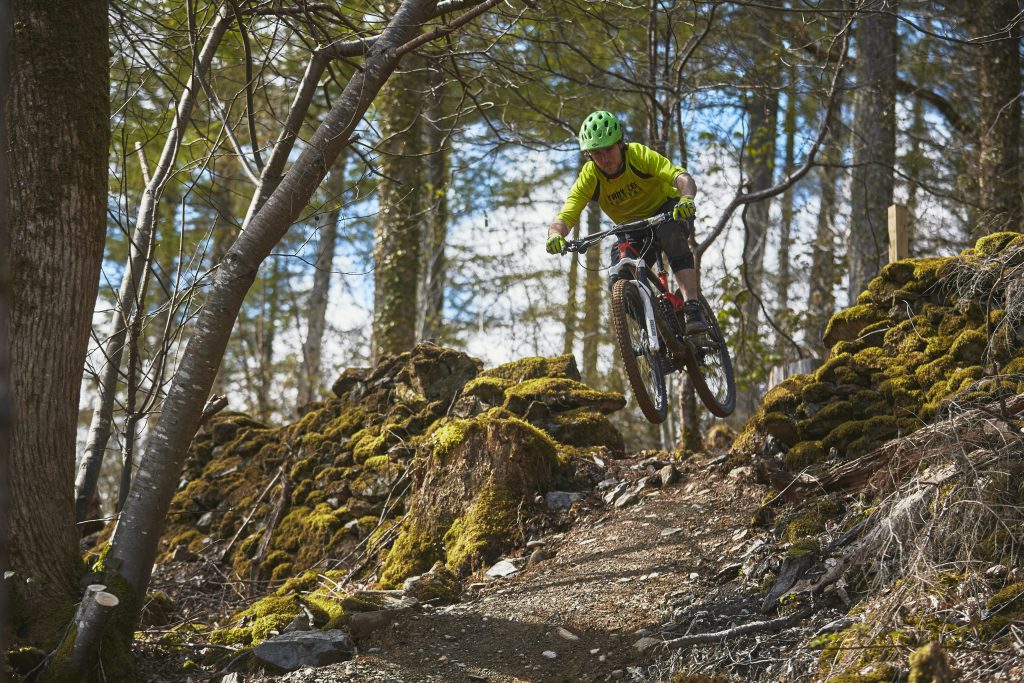 Mountain Biking in North Wales Marin Trail 