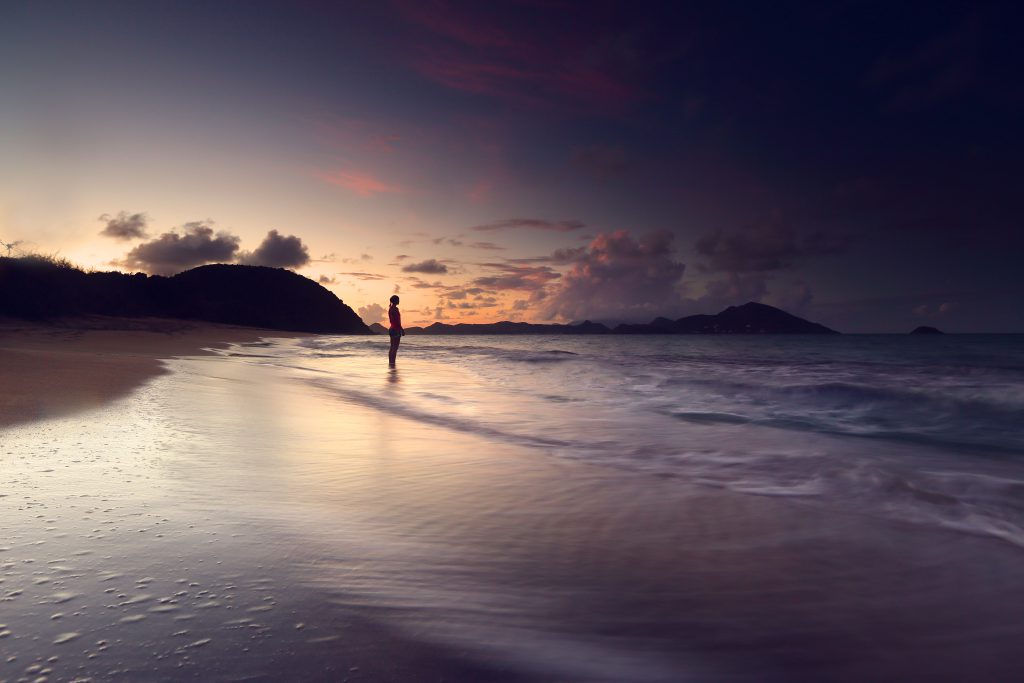 Winter sun destinations for adventure lovers Sunset on Lovers Beach Copyright James Appleton