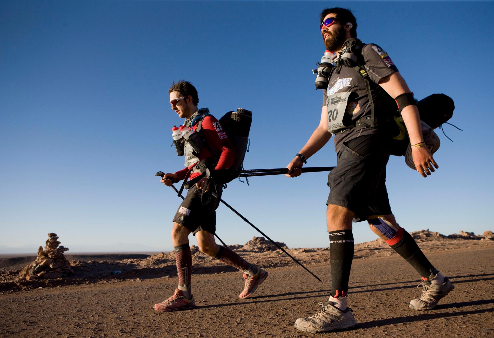 train with pack on multi day running races