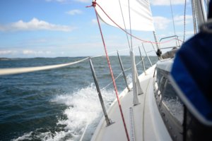 learning to sail