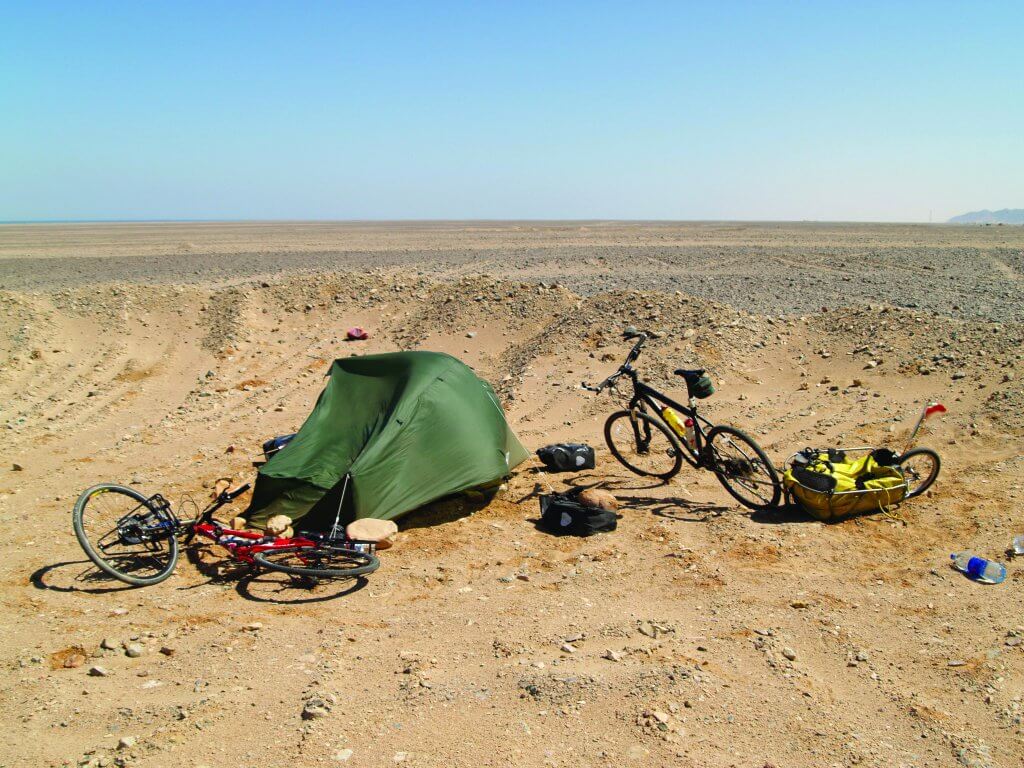 Tips for cycle touring camping 