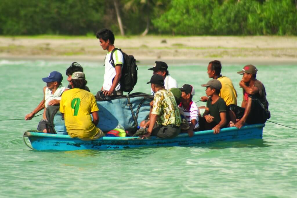 Surfing in Nias Indonesia