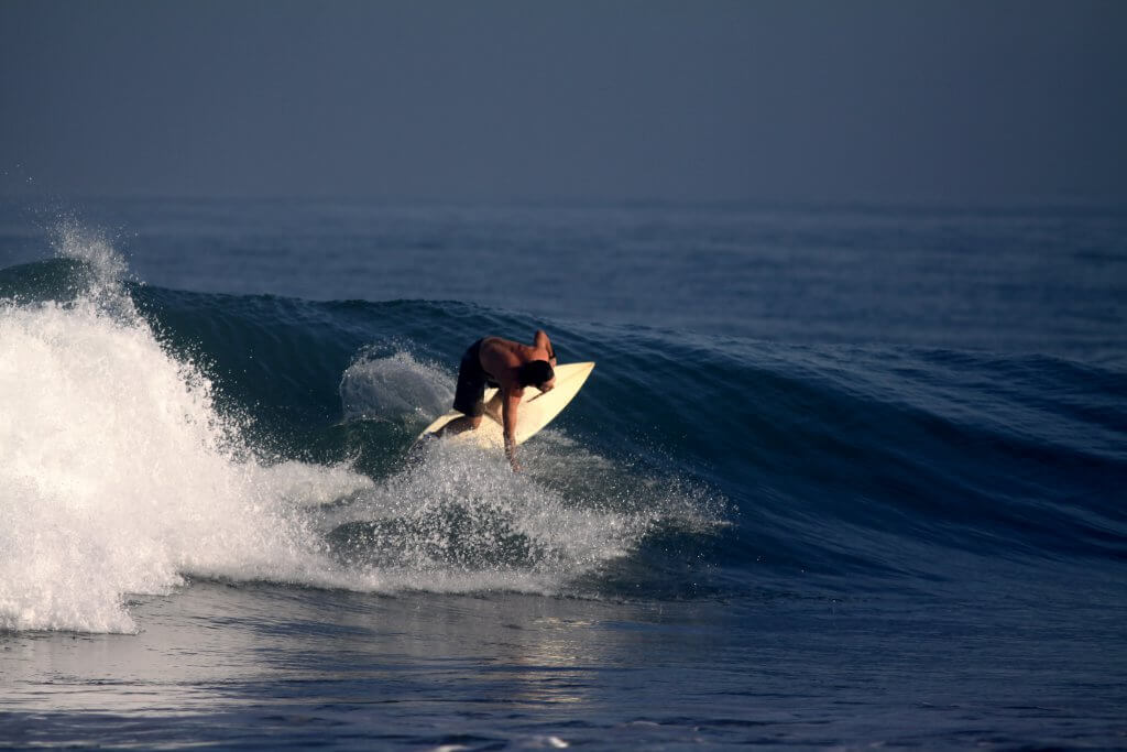 Surfing in Nias Indonesia