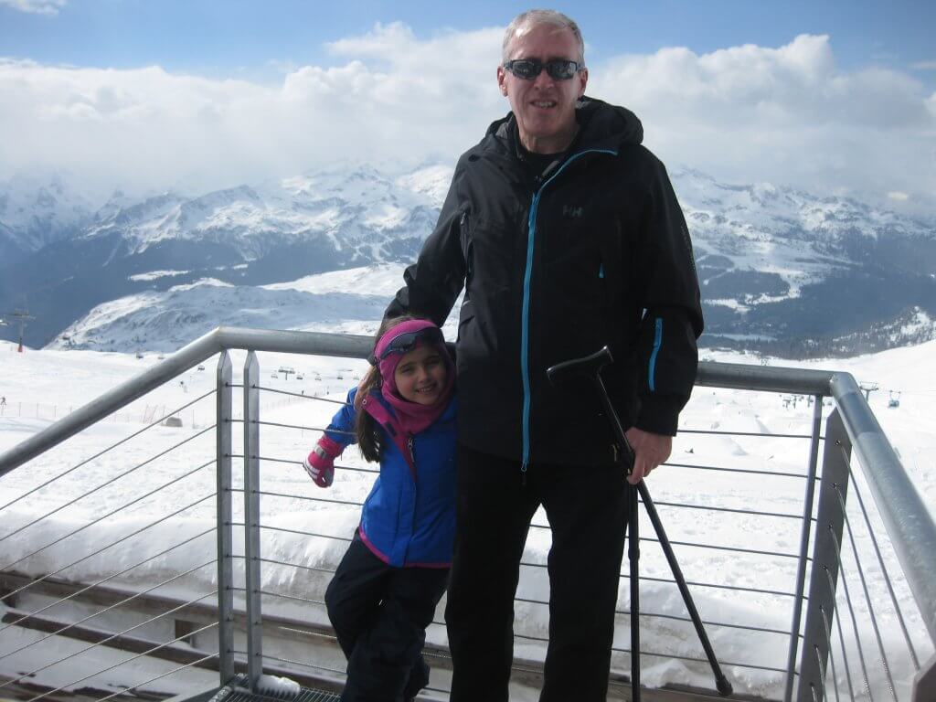 Jim Duffy adaptive skiing daughter