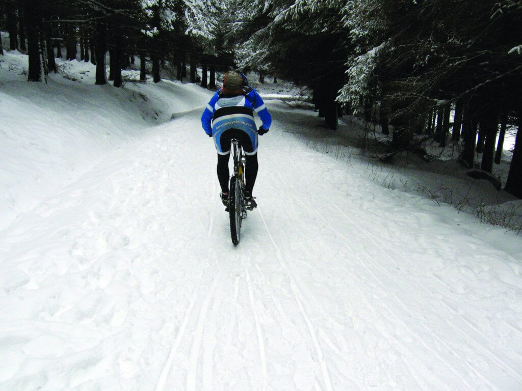 Snow biking snowy activities ireland 
