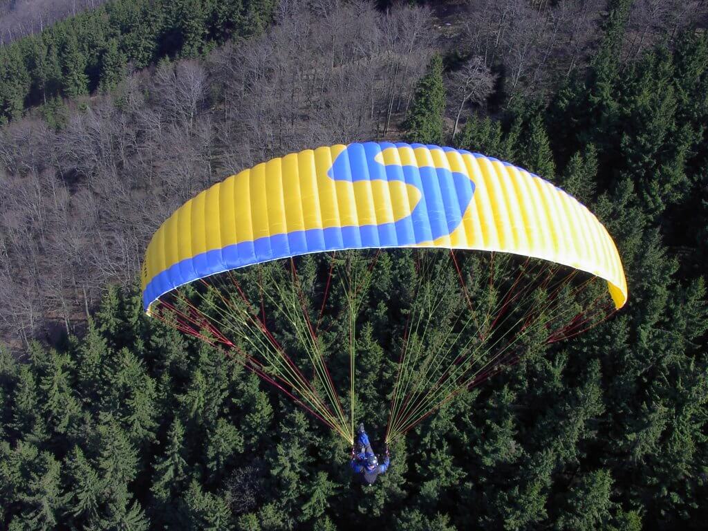 Paragliding Adventure off Mt Blanc