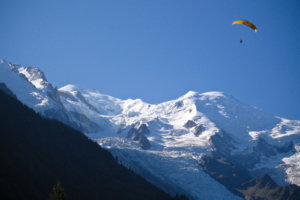Paragliding Adventure off Mt Blanc