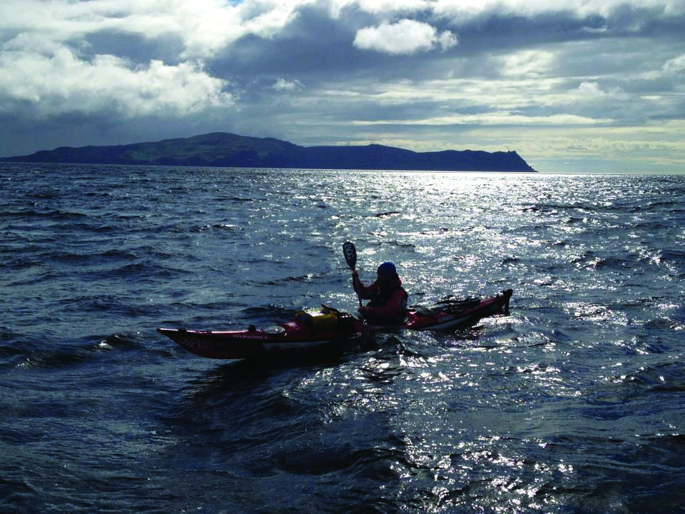 Mike Jones at sea