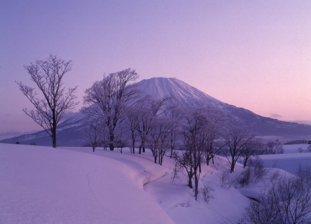 The Niseko ski area