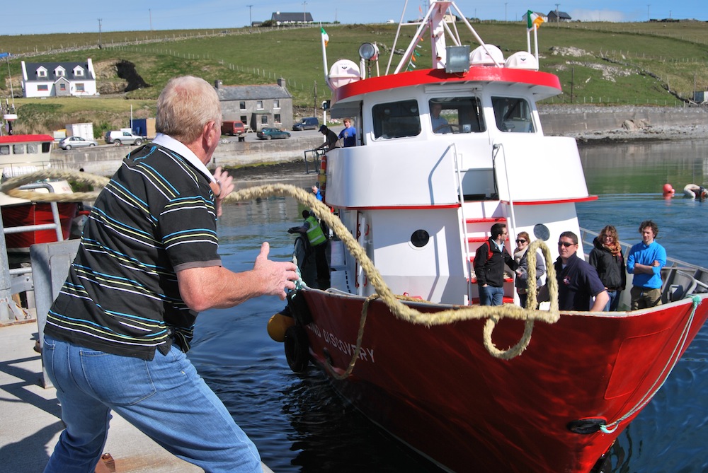 Boat on Inishbofin 