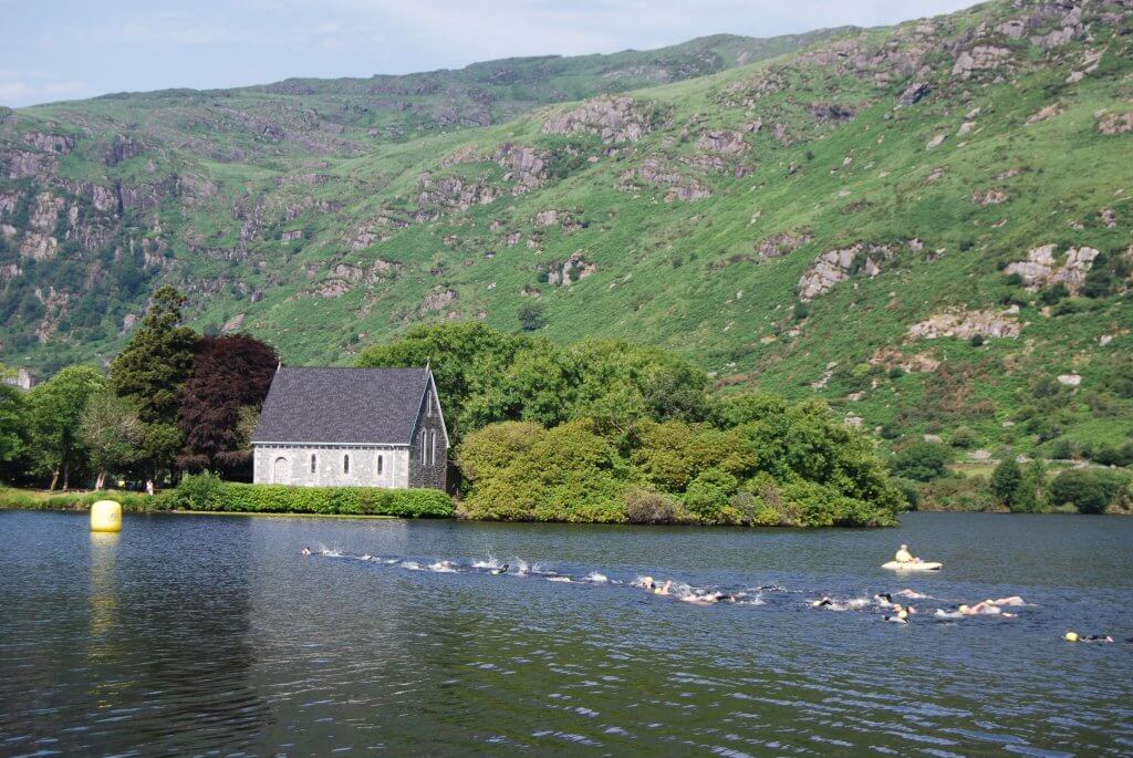 Open-water swimming race, Ireland