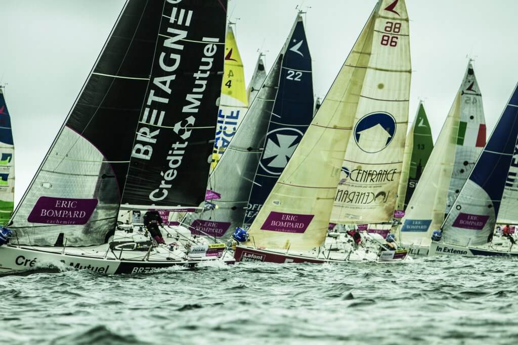 The start of Leg 3 of the Figaro