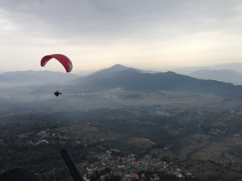 Paragliding in Bir 