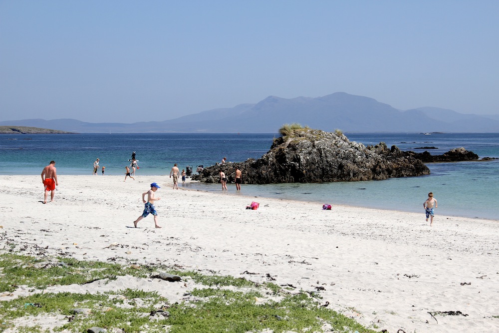 White beaches on Inishbofin 