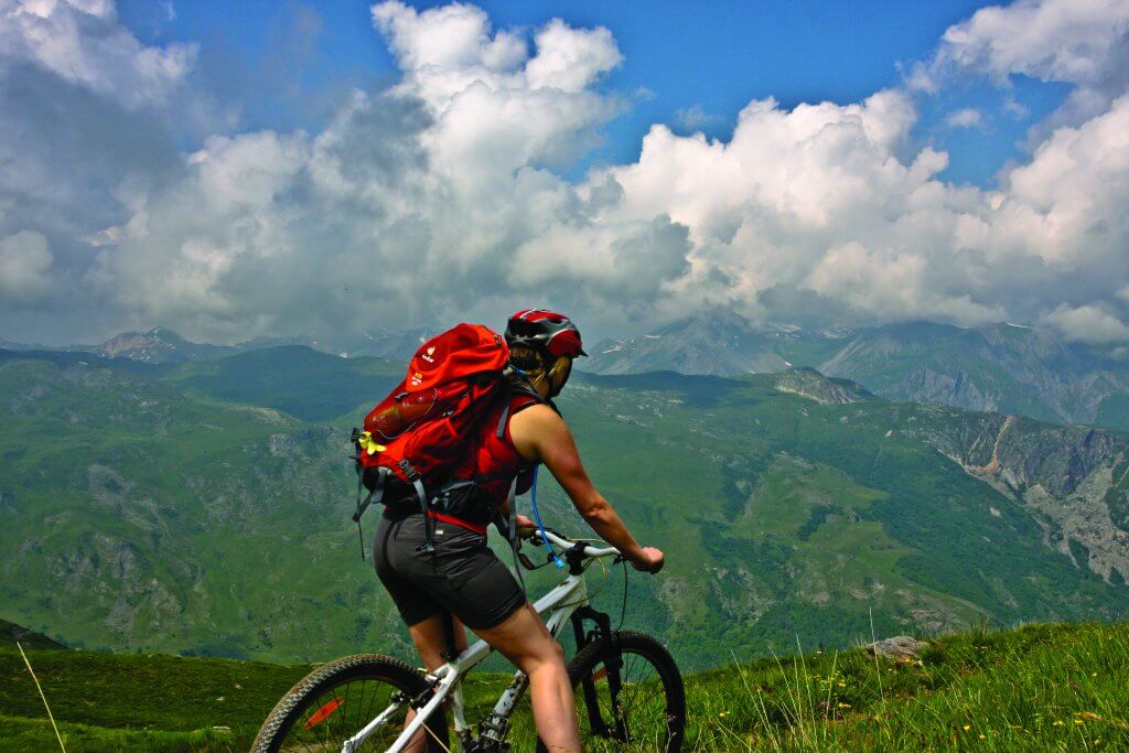 Mountain biking at Les Gets