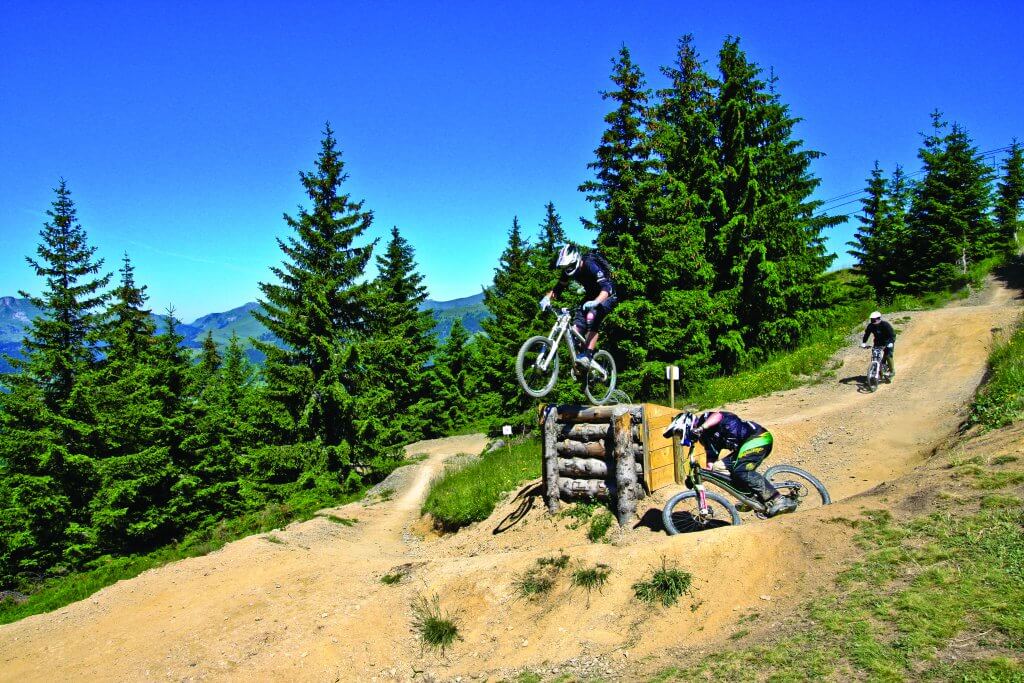 Les Gets mountain biking trails