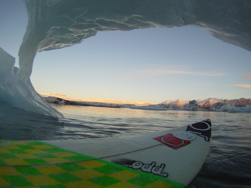 Ice Cold Surf in Iceland