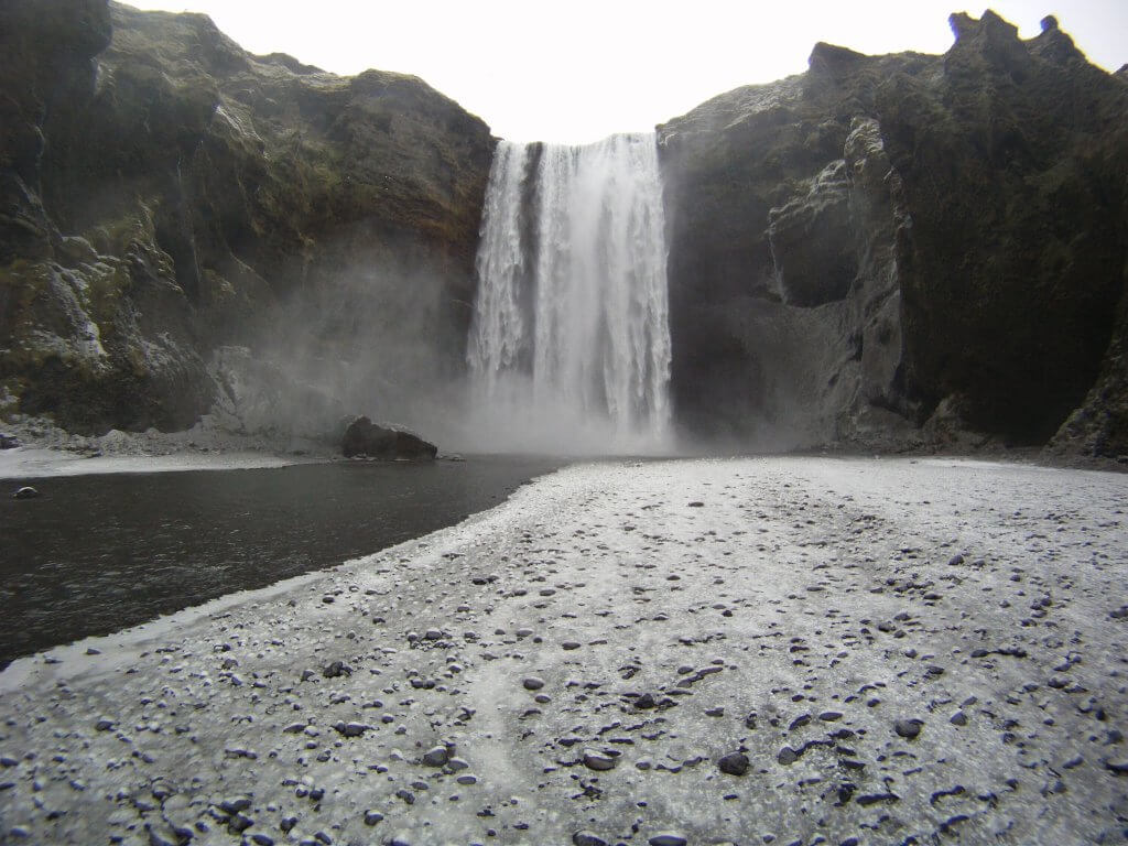 Skogafoss waterfall