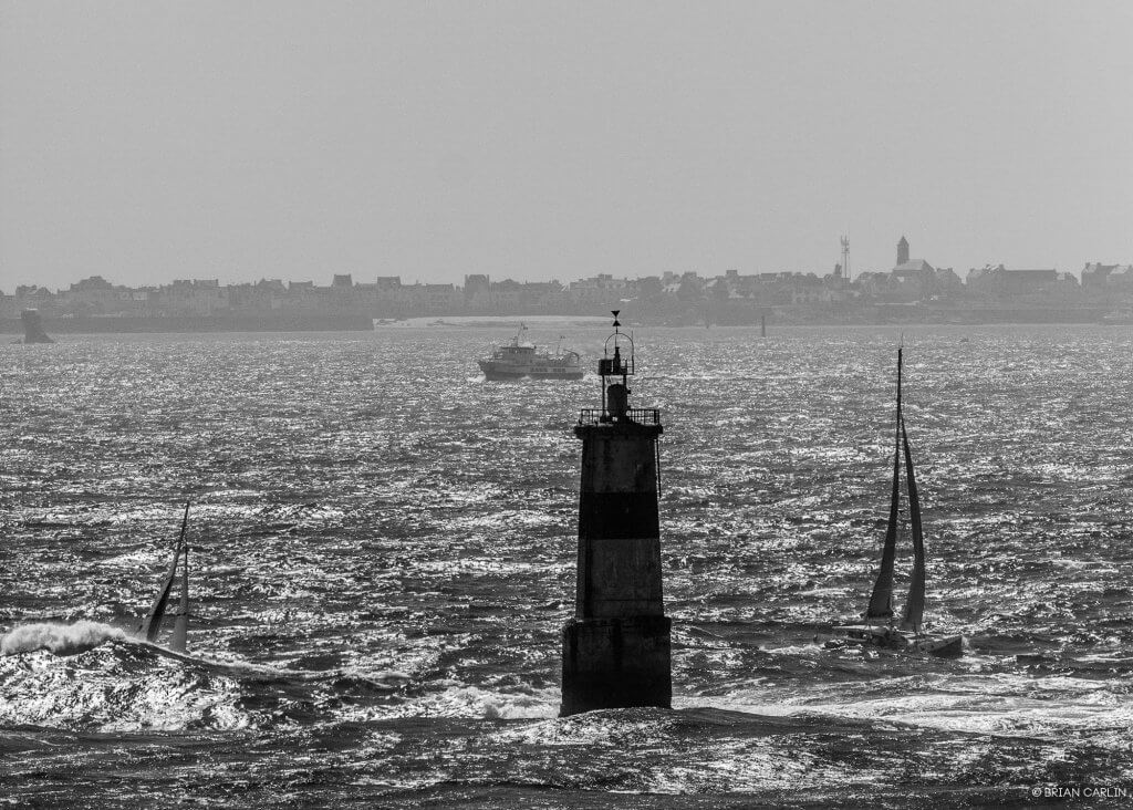 La Solitaire Du Figaro Passing by Pointe Du Raz