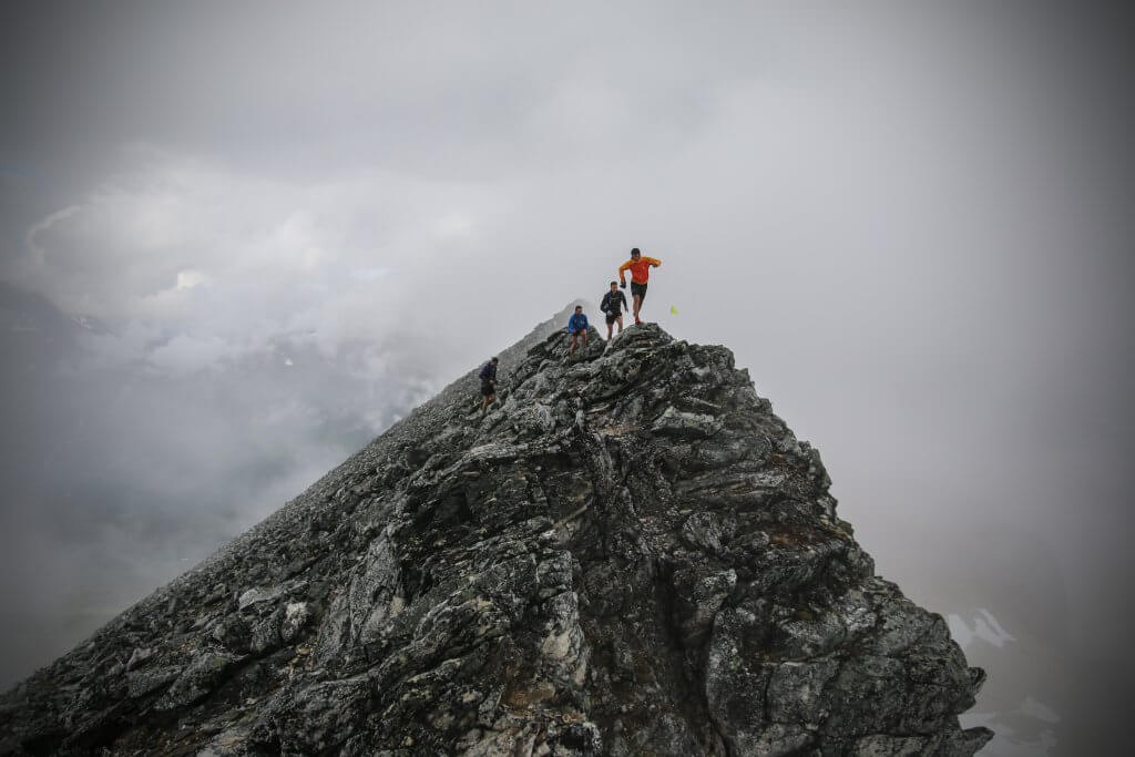 Kilian Jornet in the Tromso Skyrace