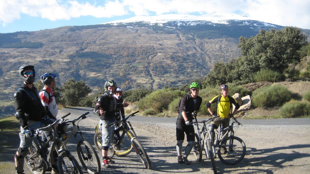 Mountain biking spain