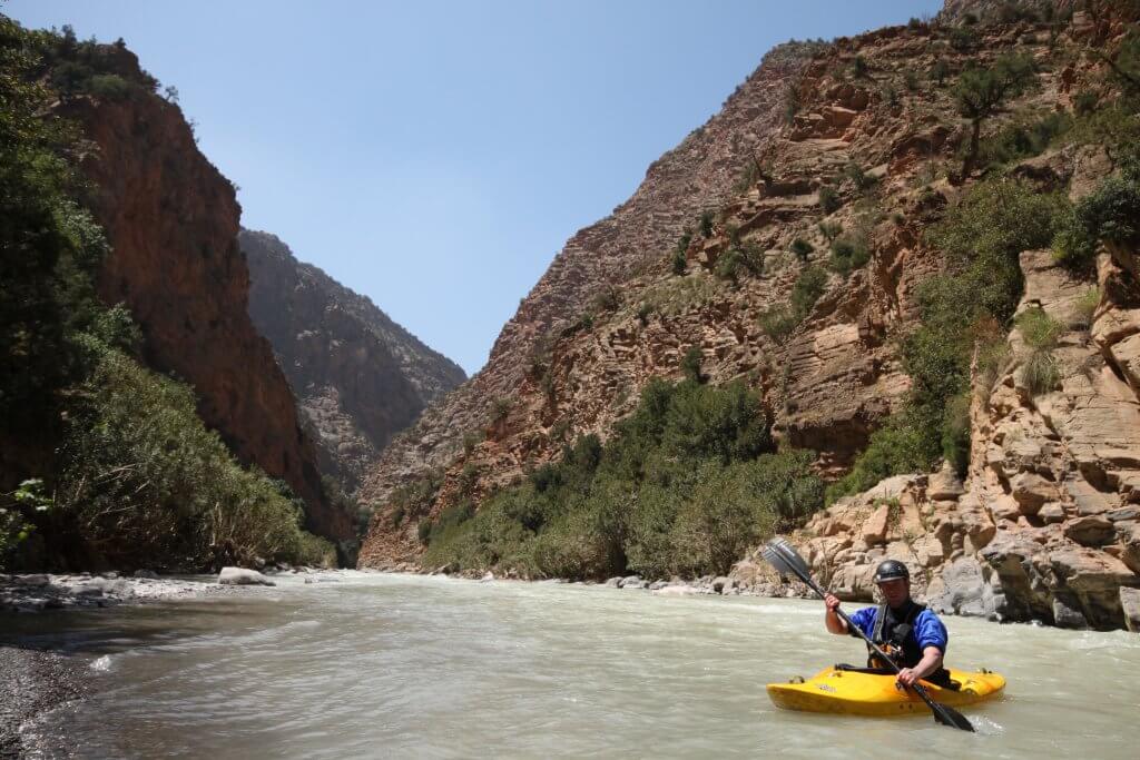 Kayaking in Morocco