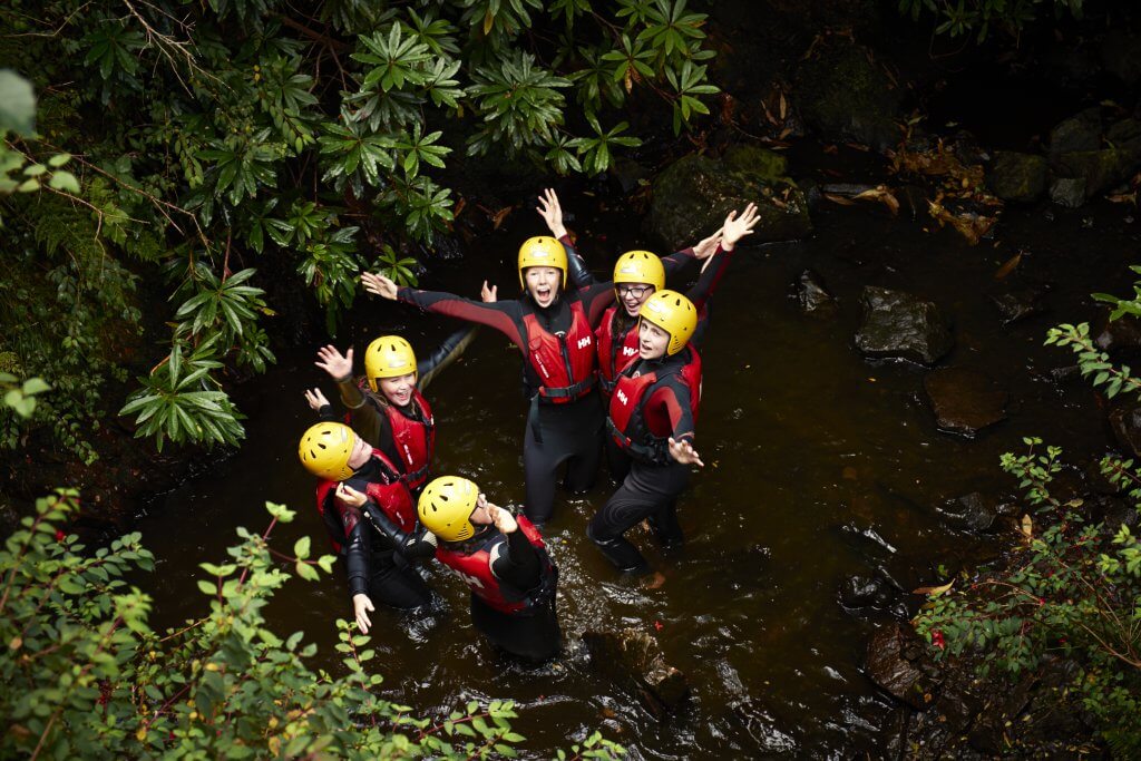 Killary Kids Canyoning