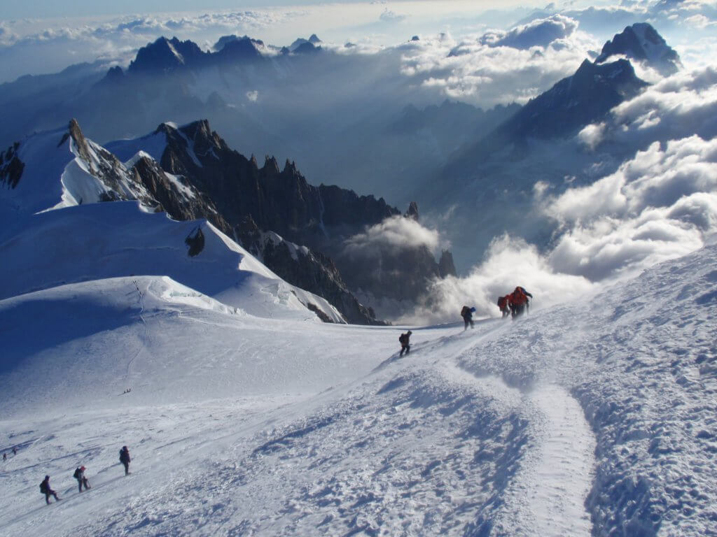 Mt Blanc summit climb