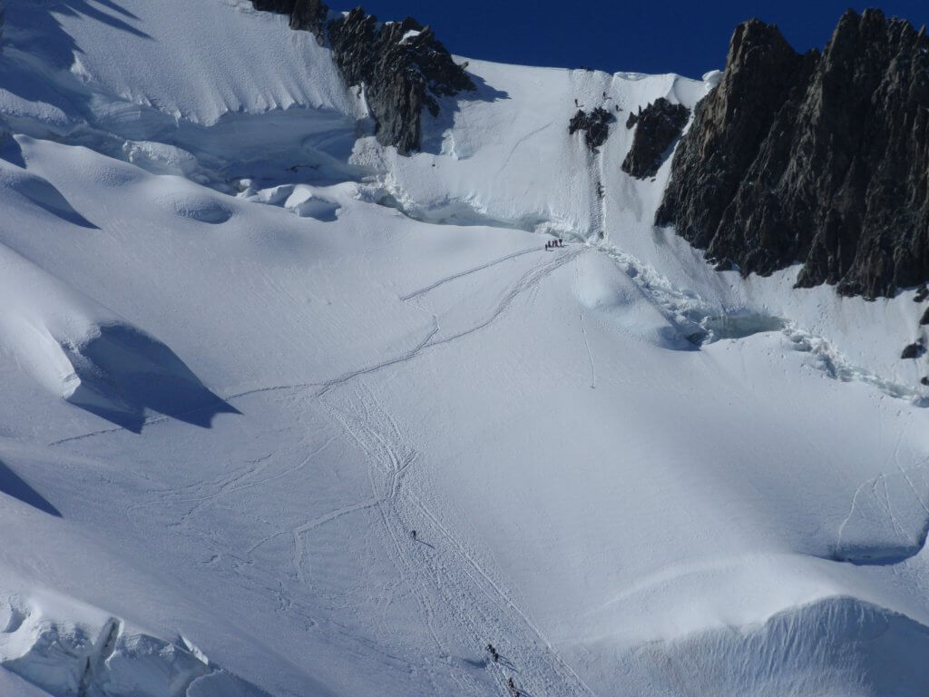 Climbing Mt Blanc