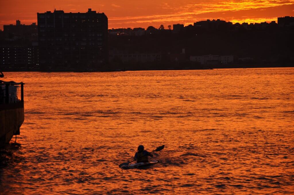 Kayaking in Manhattan