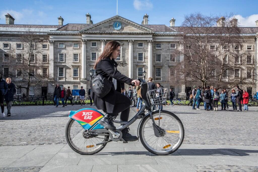 Just Eat dublinbikes ambassadors