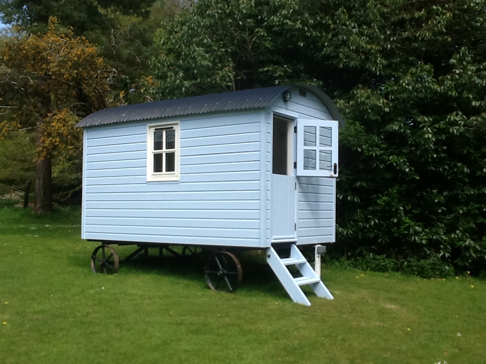 Best eco friendly campsites in Ireland Blackstairs Eco Trails Shepherd’s Huts2