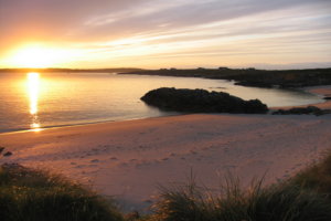 best eco friendly campsites in Ireland Clifden Eco Beach Camping & Caravanning Park6