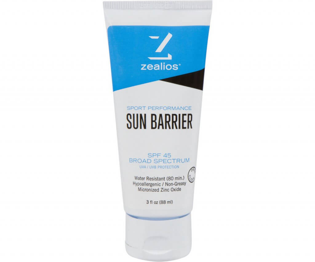 Sunscreen for athletes