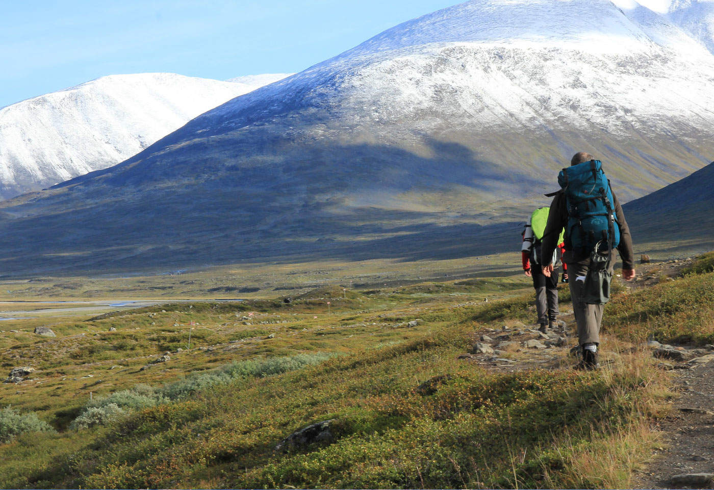 kings trail hut to hut sweden