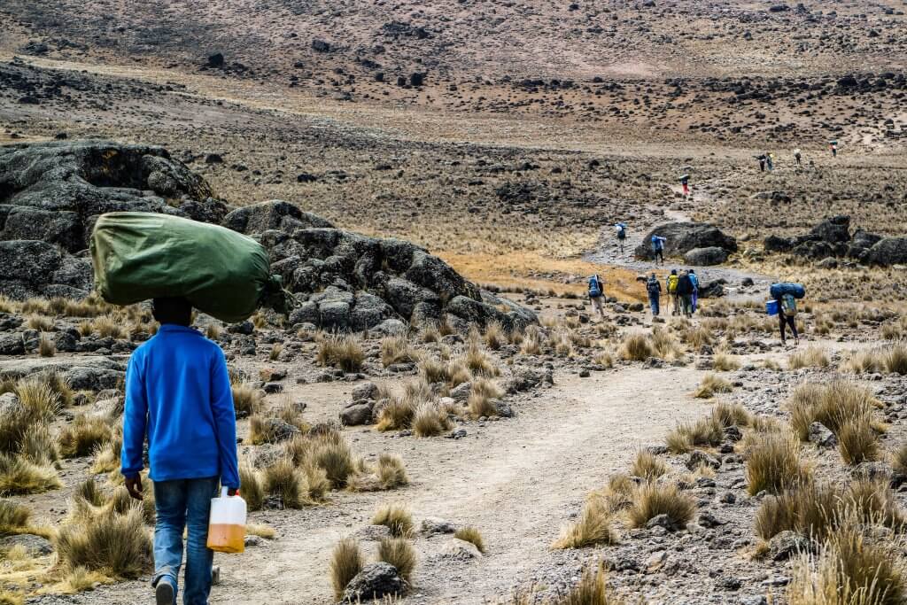 Climbing Mt. Kilimanjaro