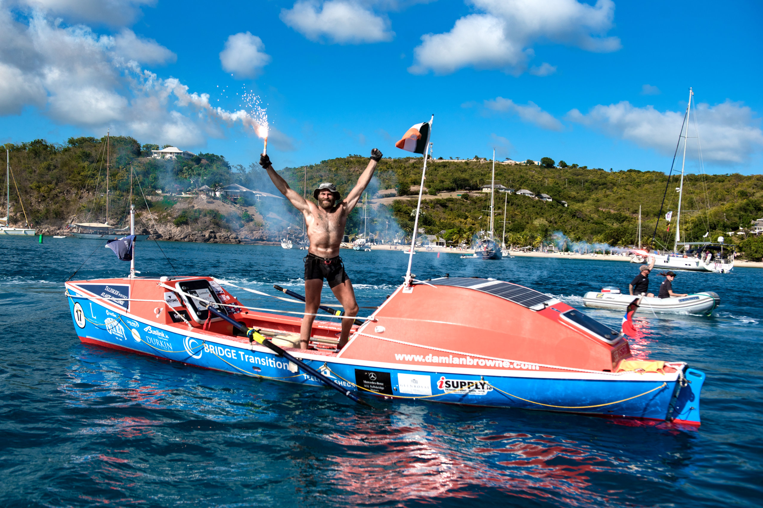 Damian Browne: The Man Who Spent Two Months Alone Rowing Across The Sea ...