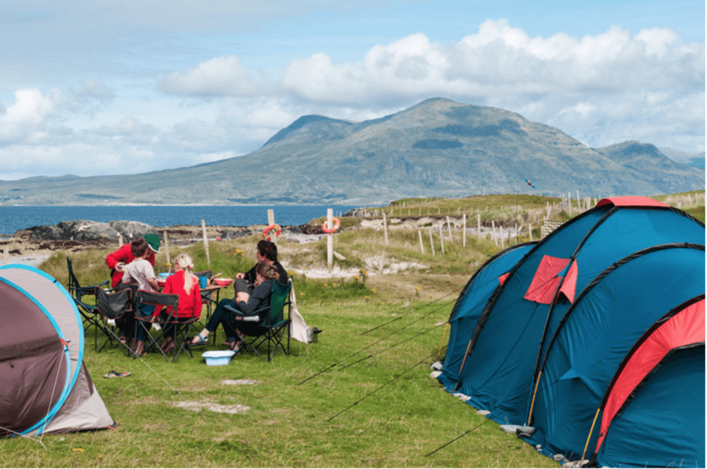 Camping in Galway