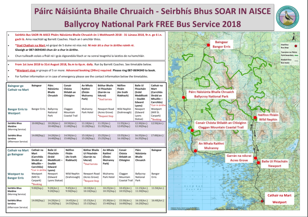 Ballycroy National Park Shuttle Service